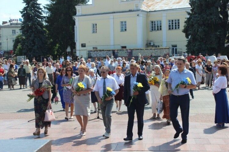 Лучани вшанували пам'ять Лесі Українки