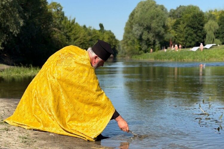 У Луцьку освятили річку Стир