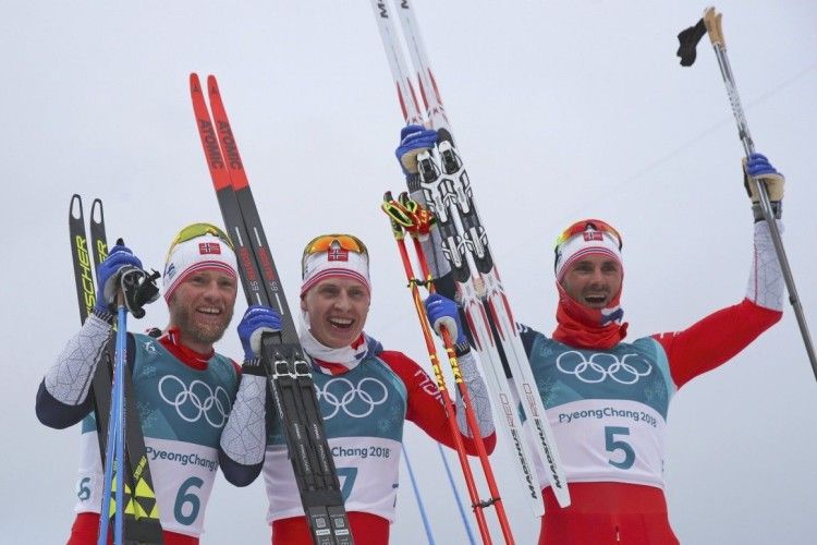 Норвежці «окупували» увесь олімпійський п’єдестал у чоловічому скіатлоні