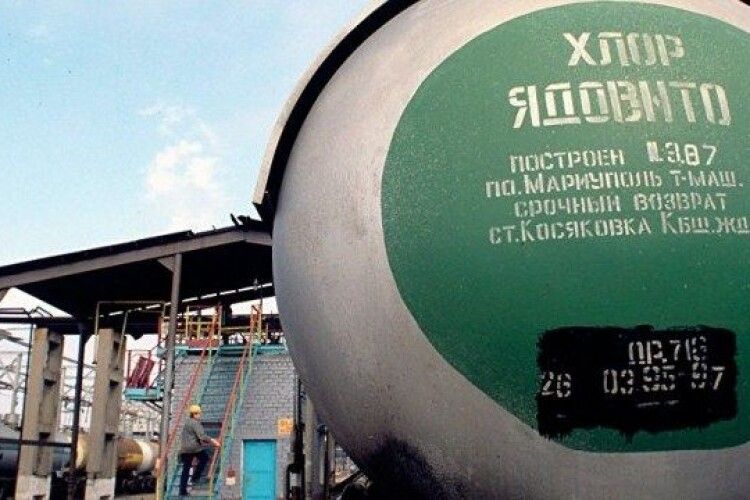 Із Луганщини вивезли весь хлор