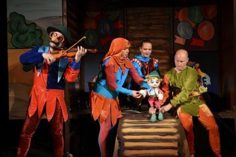 У Волинському театрі ляльок сьогодні – «Пригоди Піноккіо»