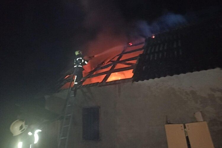 На Волині рятувальники ліквідовували наслідки негоди