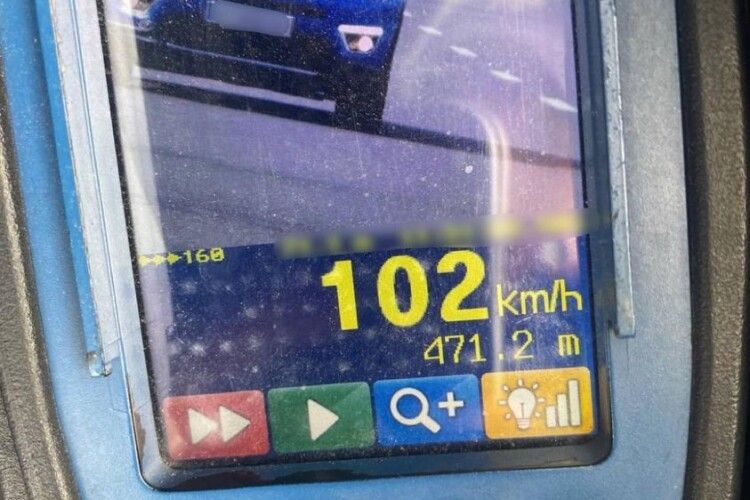 На Волині спинили водійку, яка мчала у стані спʼяніння 