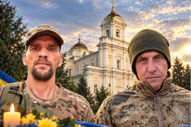 На Волині у величному храмі сьогодні стоятимуть дві труни із загиблими Героями