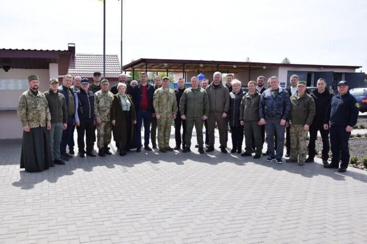 На Волині відкрили оновлений прикордонний підрозділ