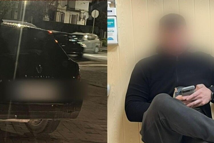 На Волині п'яний водій намагався видати себе за пасажира