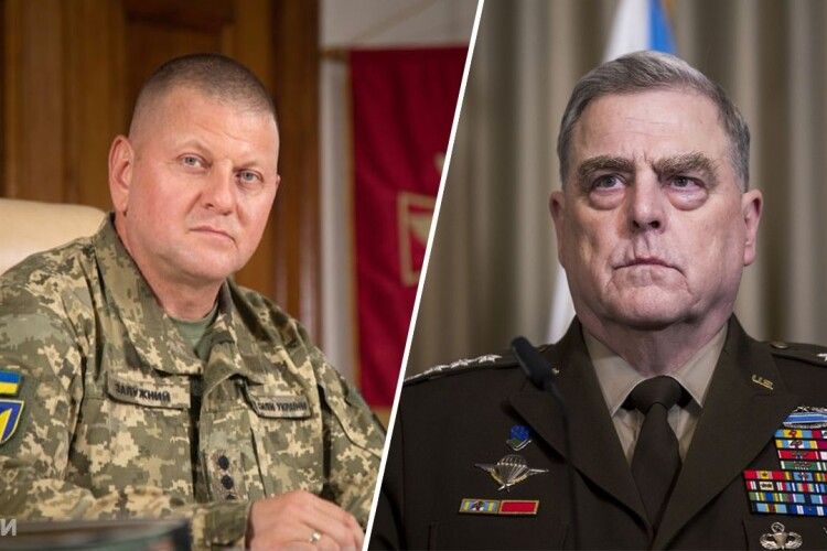Залужний розповів про труднощі в перемовинах із американським генералом Міллі