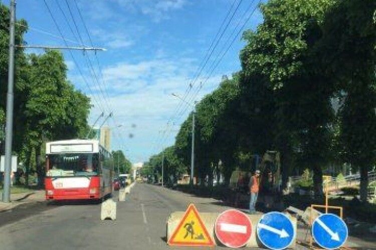 У Луцьку водіям маршруток заборонили їздити проспектом Волі
