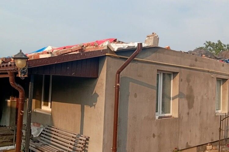 Буревій наробив лиха на Волині