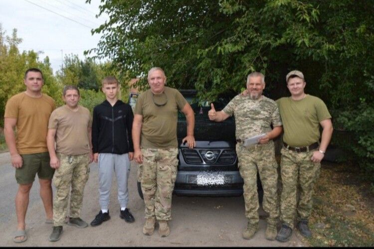 Павлівська громада Володимирського району презентувала через земляка ЗСУ автомобіль