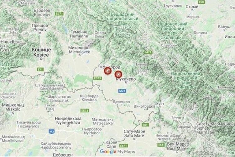 В Україні сталося два землетруси