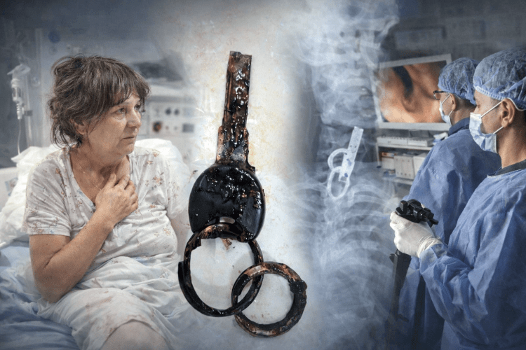 Щоб не пускати родичів у хату, жінка… проковтнула ключ