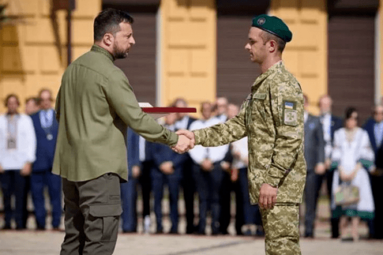Прикордонник з рівненського села отримав звання Героя України