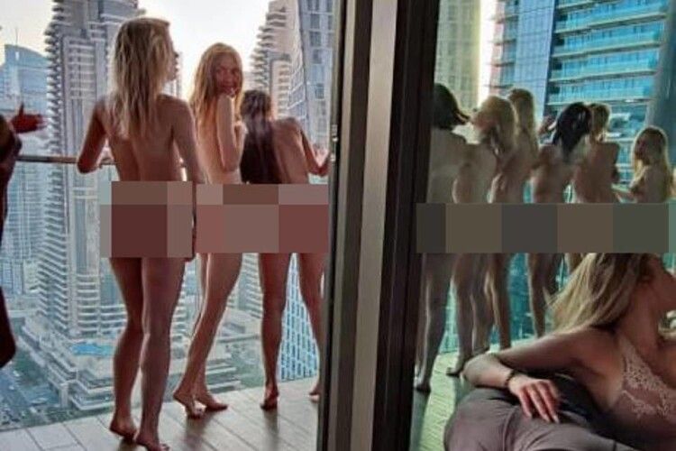Що відомо про українок, які фотографувалися голяка на балконі в Дубаї (Фото 18+)