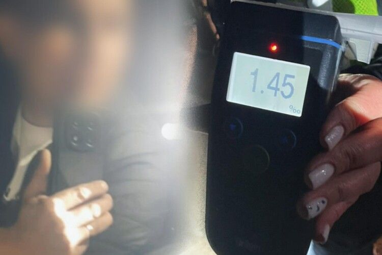 На Волині під час комендантської години спіймали п'яного водія