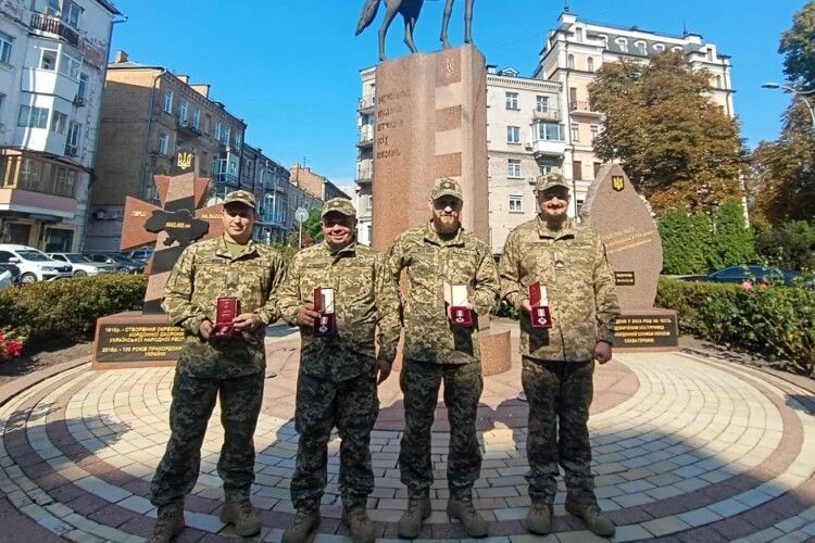 Чотирьох прикордонників з Волині нагородили орденами «За мужність»