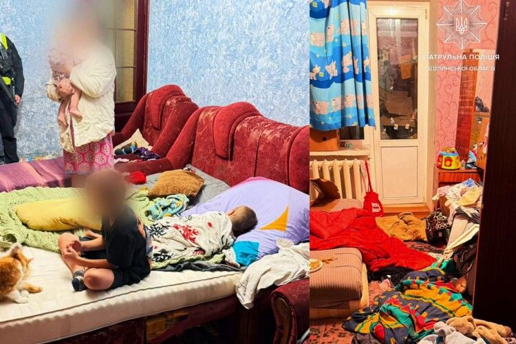 У великому місті на Волині з сім'ї вилучили троє малолітніх дітей