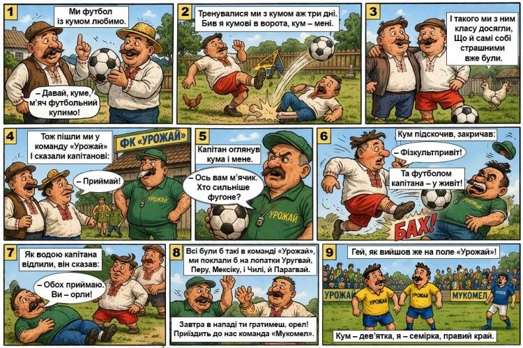 На Волині штучний інтелект створив комікс на гумореску Павла Глазового