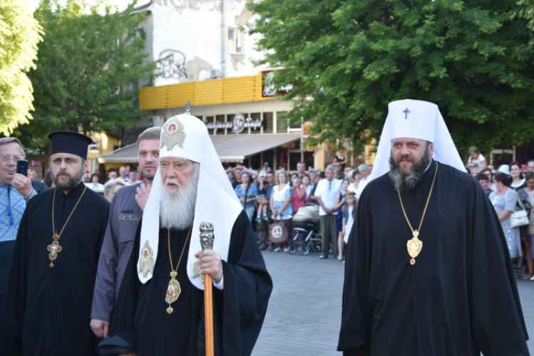 До Луцька з візитом прибув Святійший Патріарх Київський і всієї Руси-України Філарет