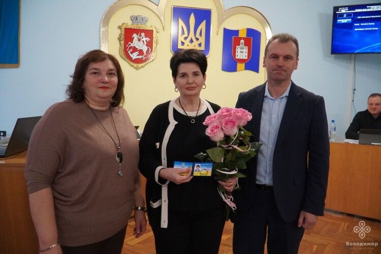 У Володимирській міськраді представили нову депутатку 
