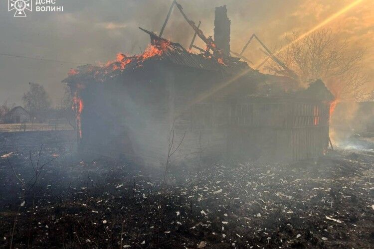 На Волині знову сталася біда через паліїв сухостою (Фото)