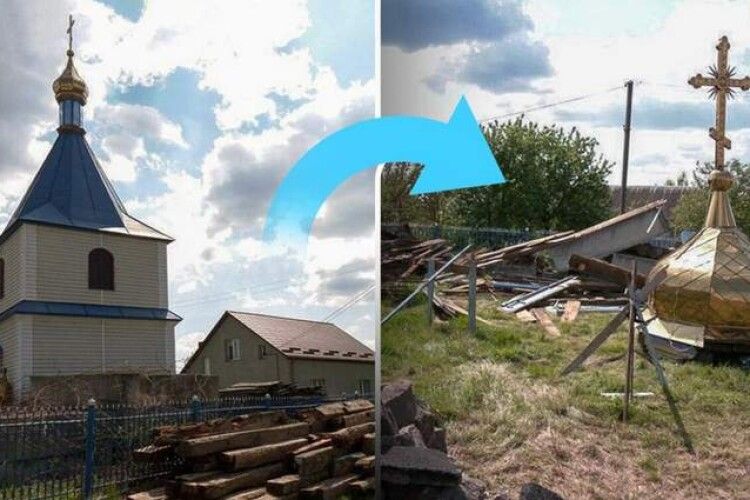 На Рівненщині громада знесла храм XVIII століття, а чиновники не побачили порушень