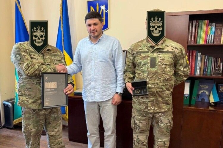 Волинська митниця отримала Подяку від бійців «Любарта»