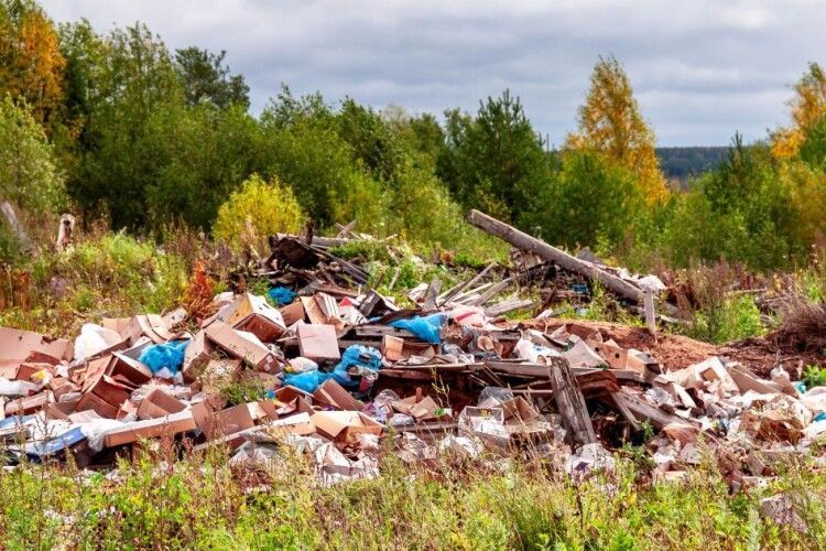 На території однієї громади виявили 10 стихійних сміттєзвалищ 