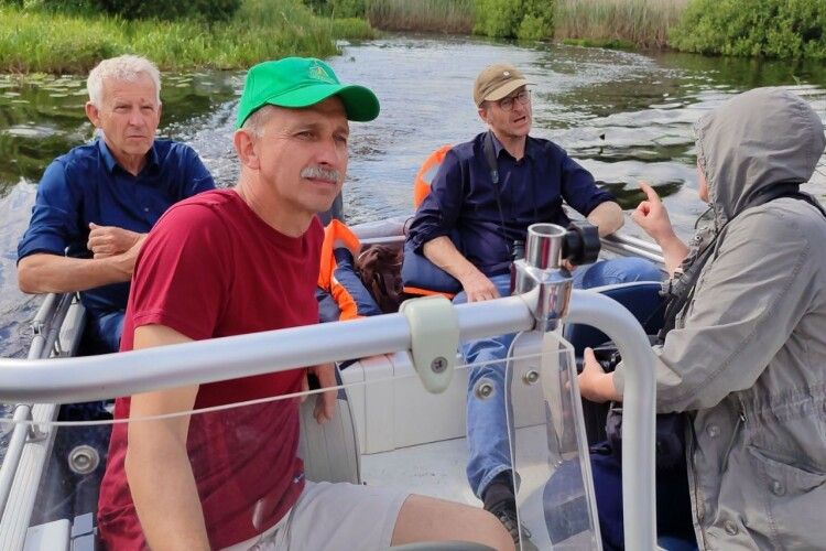 Міжнародні експерти з Рамсарської конвенції досліджують водно-болотні угіддя на Волині