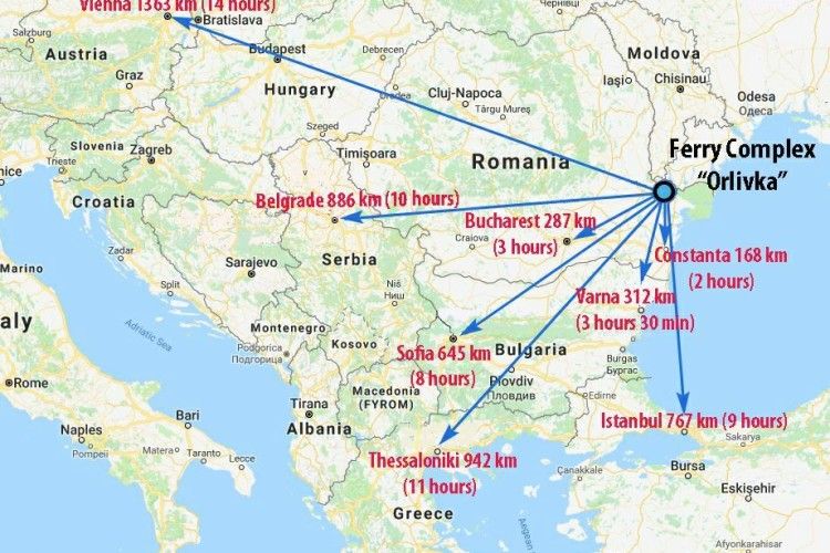 Між Україною та Румунією відкриють пункт пропуску для поромного сполучення