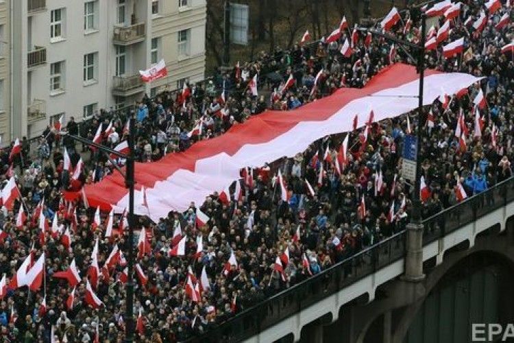 Марш польських націоналістів.