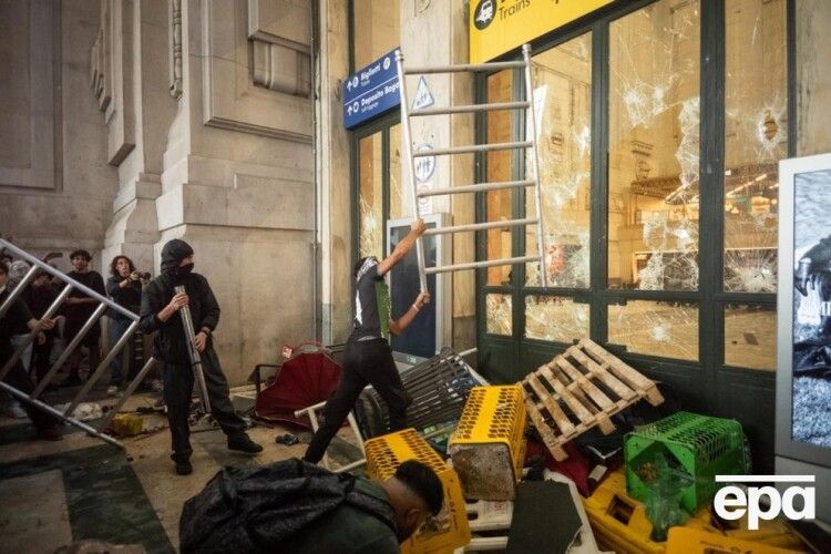 В Італії прихильники Палестини трощать вітрини