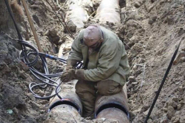 Аварія: у Луцьку без тепла - 46 житлових будинків, 3 дитячі садочки та школа