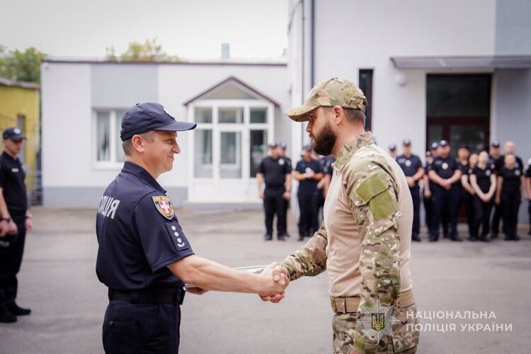 На Волині відзначили найкращих поліцейських