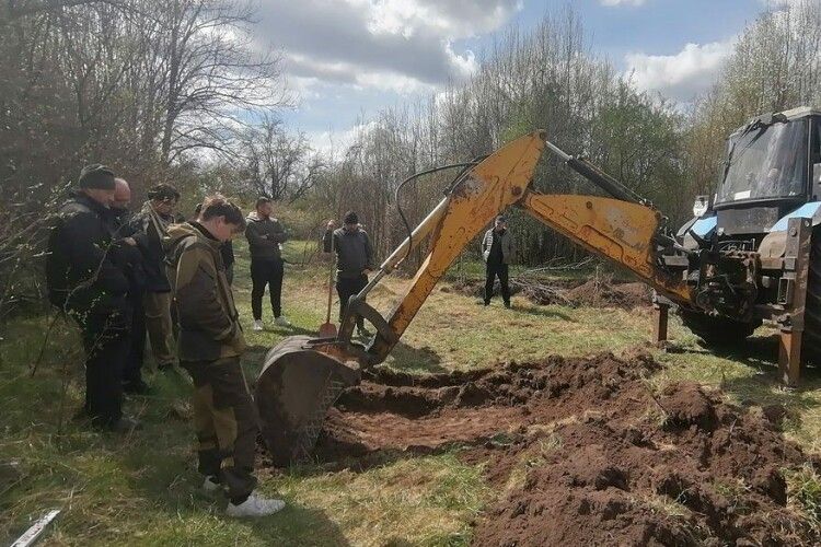 На Волині представники українсько-польської експедиції знайшли людські останки часів Другої світової війни (Фото)