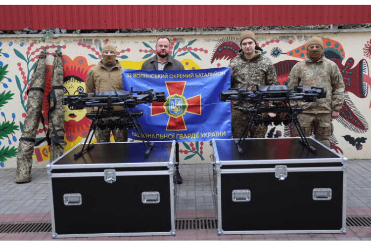 Нацгвардійці Волині отримали «Вампіри» від Луцької громади
