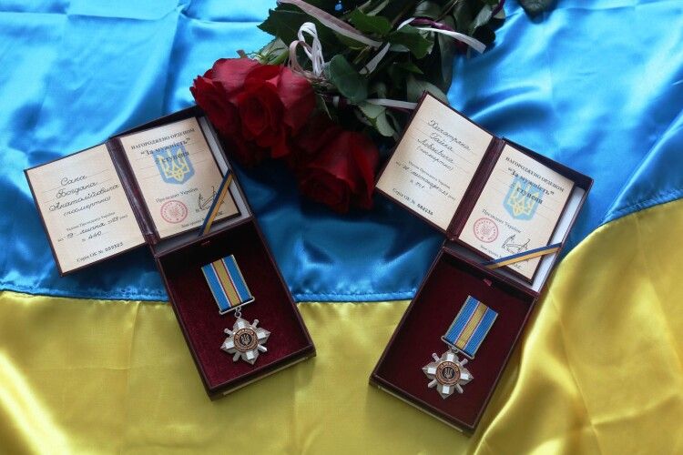 У Горохівській громаді родинам двох загиблих захисників вручили ордени «За мужність»