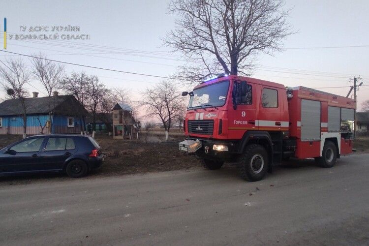 На Горохівщині горіла хата молодого священника
