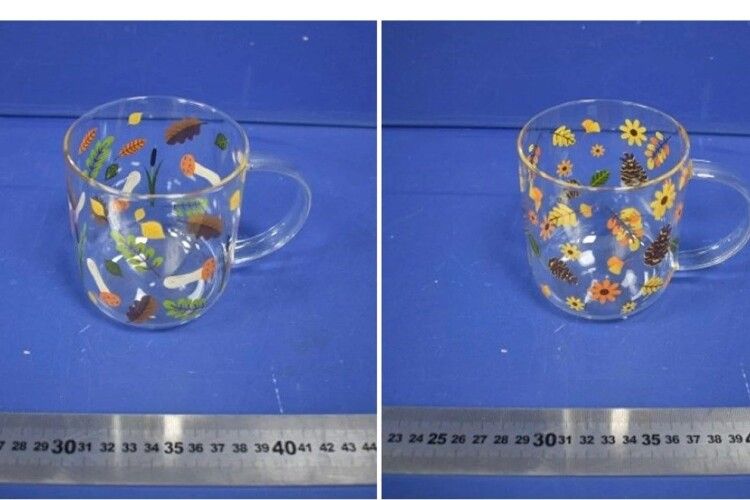 Волинян попереджають про скляні чашки з Китаю, що містять свинець