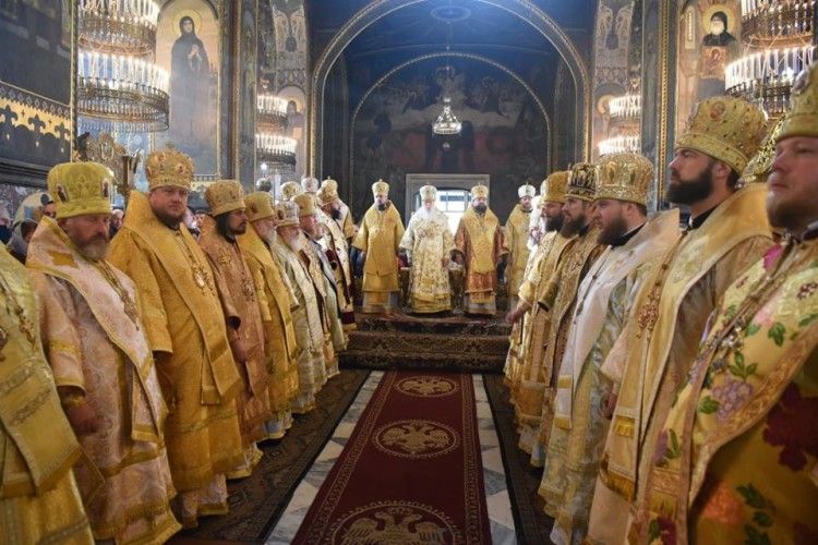 Єпископ Матфей взяв участь у святкуванні 23-ї річниці інтронізації Патріарха Філарета