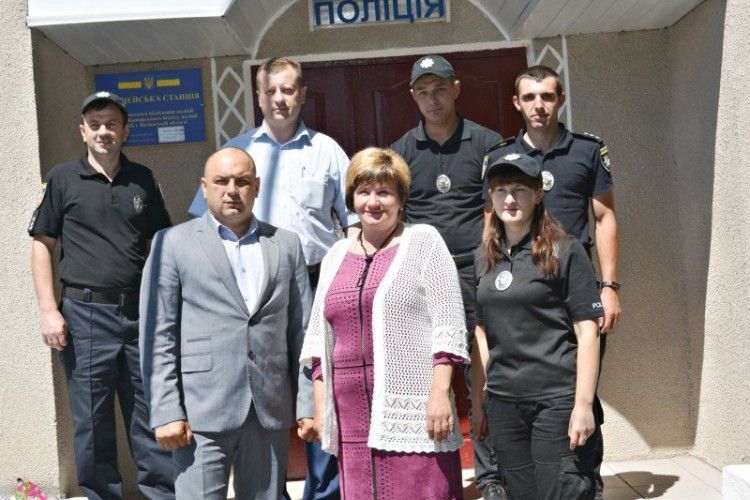 На Любешівщині є поліцейська станція