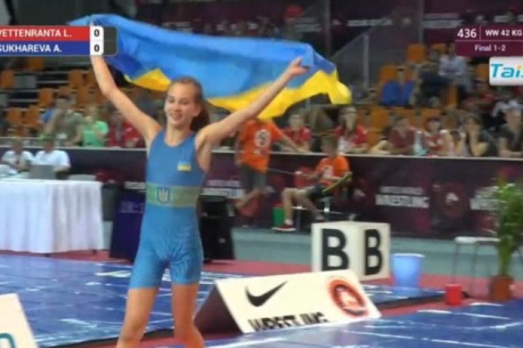 Ковельчанка Ольга Падошик здобула "золото" на чемпіонаті Європи з вільної боротьби