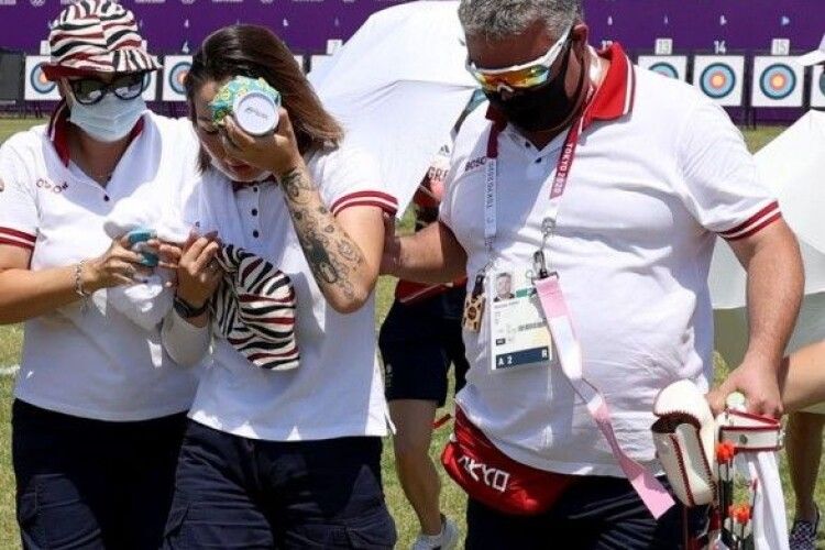 На Олімпіаді спека: російська спортсменка втратила свідомість
