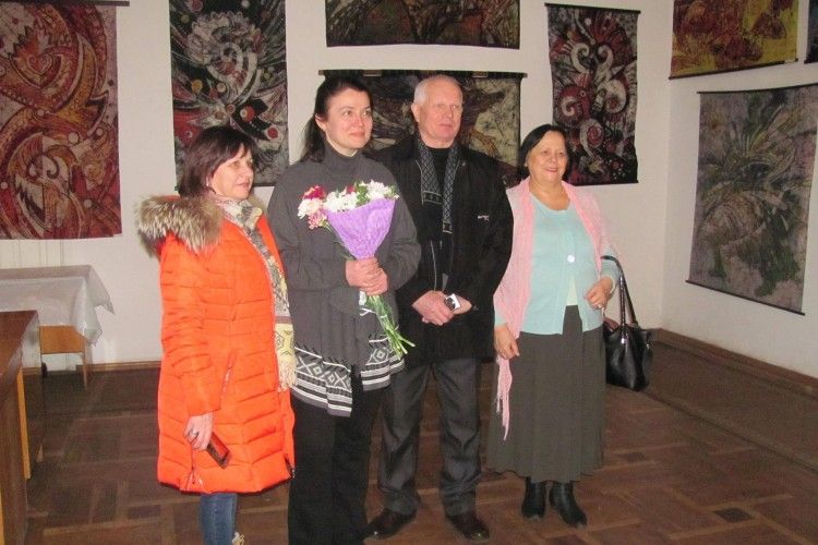  У Золотій та Білій залах Українського фонду культури в Києві - виставка наших земляків