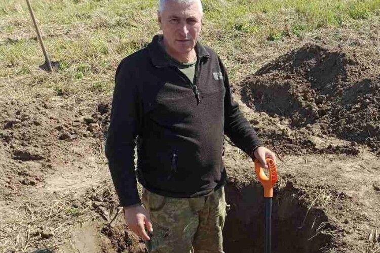 На Горохівщині знайшли останки солдата років Другої світової війни