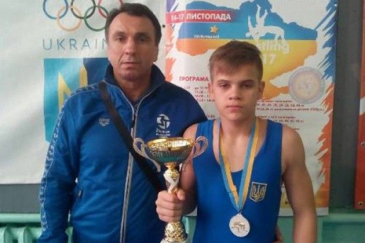  Ковельчанин став срібним призером чемпіонату України з вільної боротьби 