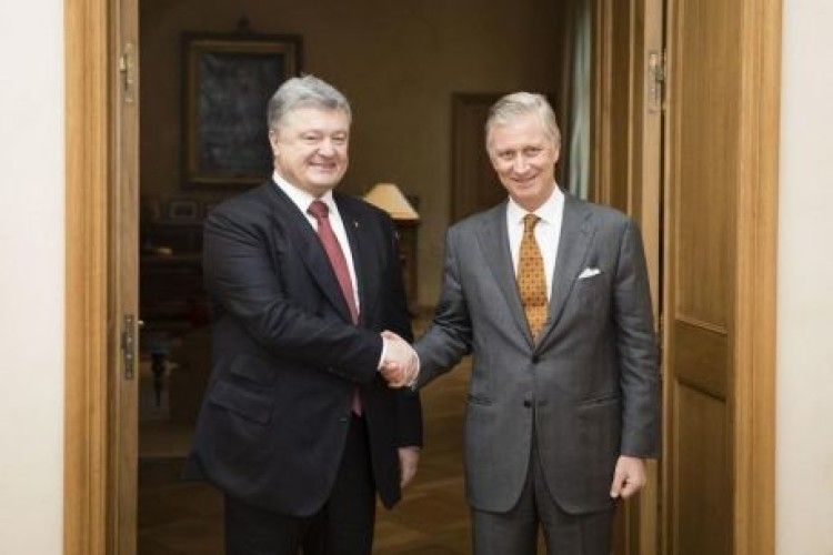 Король Бельгії розповів Президентові України, як спав у Києві на підлозі