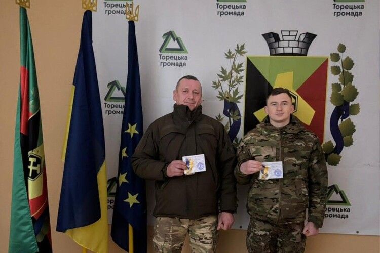 Бійців волинської бригади нагородили медаллю «За оборону Торецької громади»