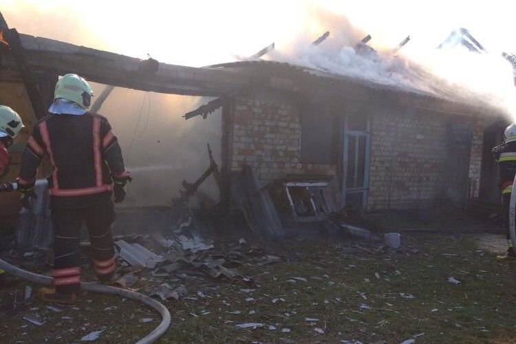 На Рівненщині зайнялося господарство (Фото)