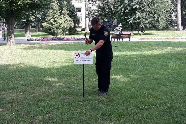 Луцькі «муніципали» озброїлися молотками і взялися ганяти «собачатників» 